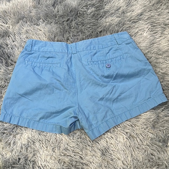 J. Crew Blue Bermudas Lightweight Cotton Blend - Picture 4 of 4